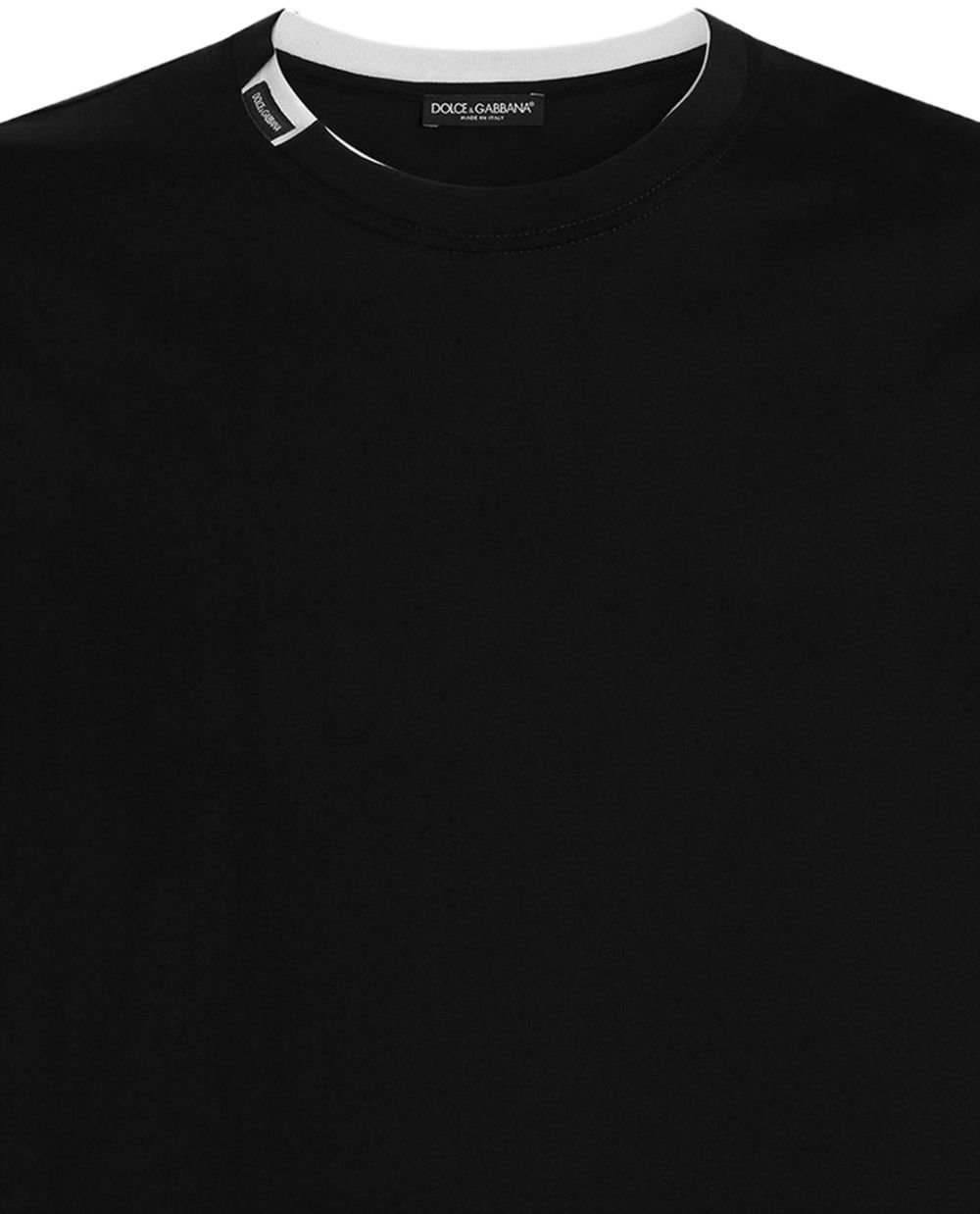Dolce & Gabbana T-Shirts And Polos Nero Zwart