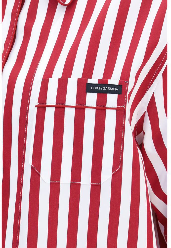 Dolce & Gabbana Multicolor Cotton Pattern Shirt Divers