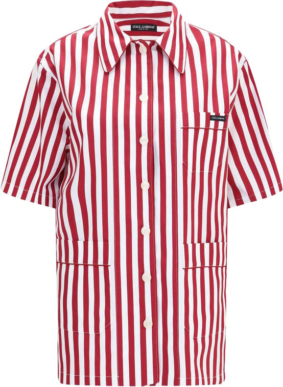 Dolce & Gabbana Multicolor Cotton Pattern Shirt Divers