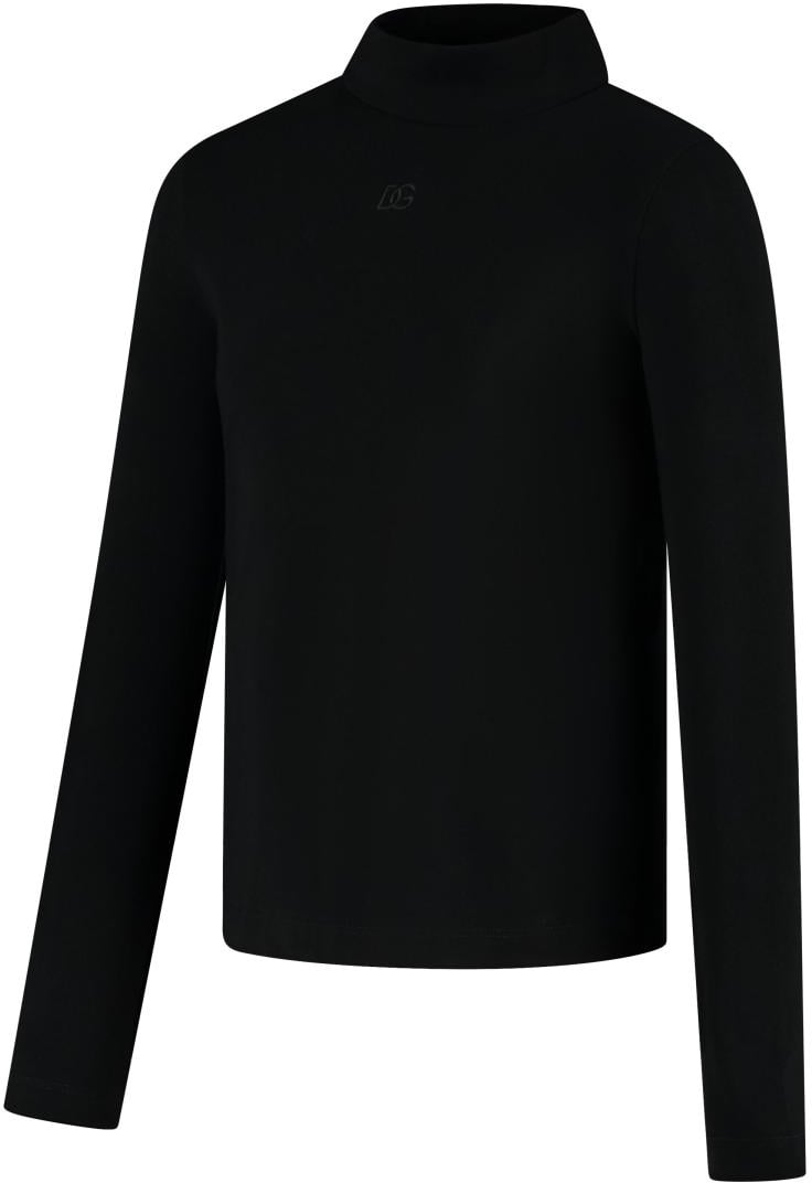 Dolce & Gabbana L/s Mock Turtleneck Zwart