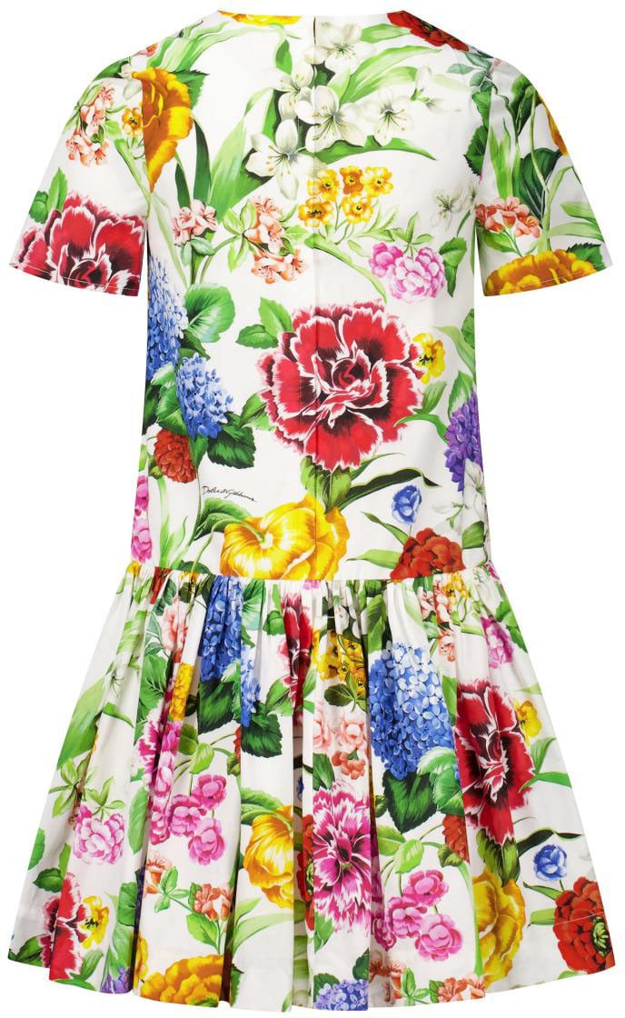Dolce & Gabbana Short Sleeves Dress Wit