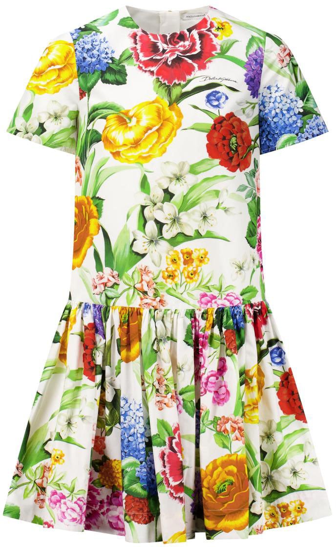Dolce & Gabbana Short Sleeves Dress Wit