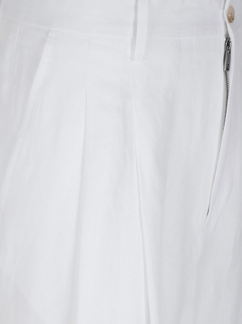 Dolce & Gabbana High-Waisted Tailored Trousers with Pleated Front Wit