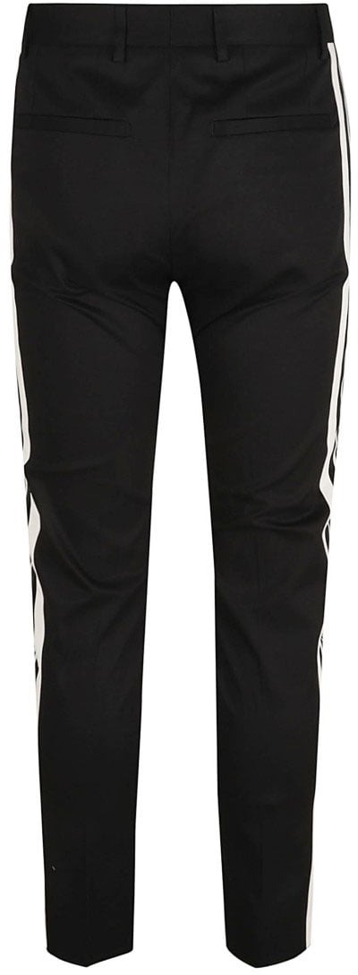 Dolce & Gabbana Tailored Black Trousers Zwart