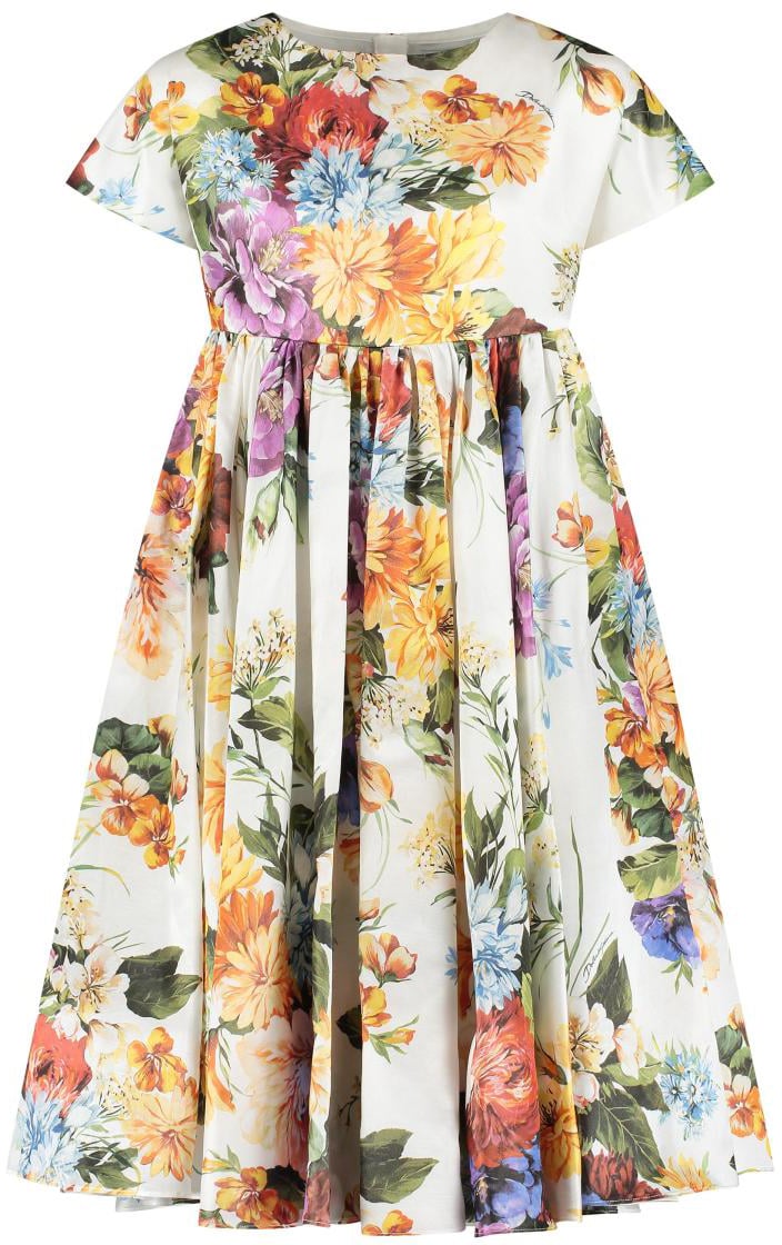 Dolce & Gabbana Short Sleeves Dress Wit