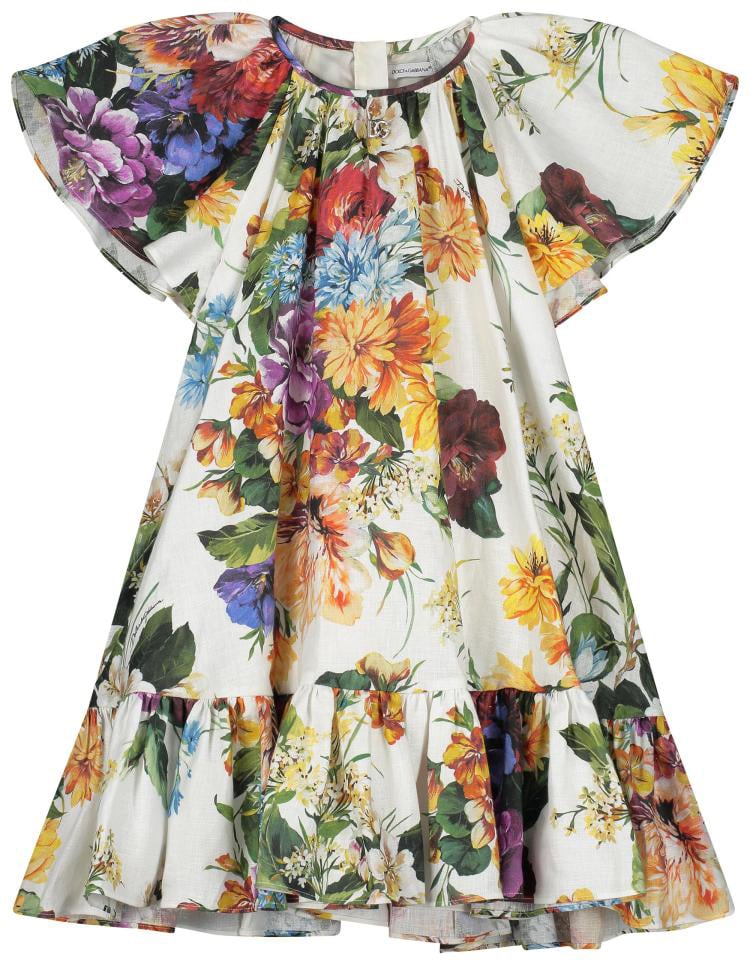 Dolce & Gabbana Short Sleeves Dress Wit