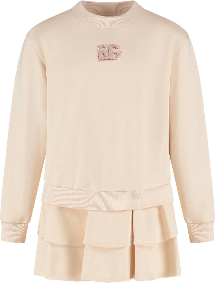 Dolce & Gabbana Long Sleeves Dress Roze