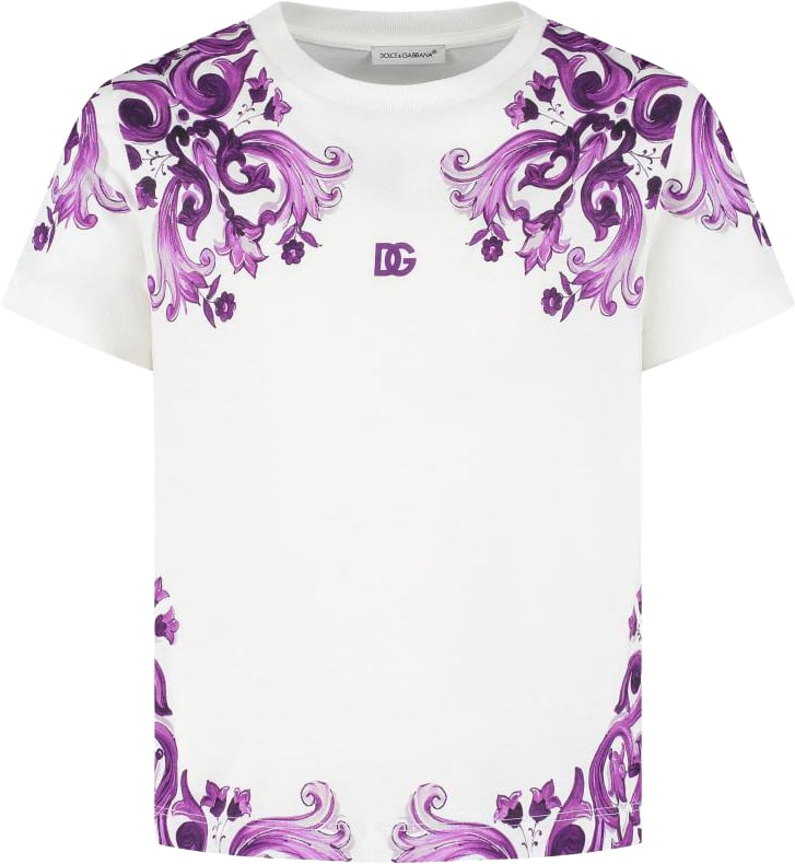 Dolce & Gabbana T-shirt Paars