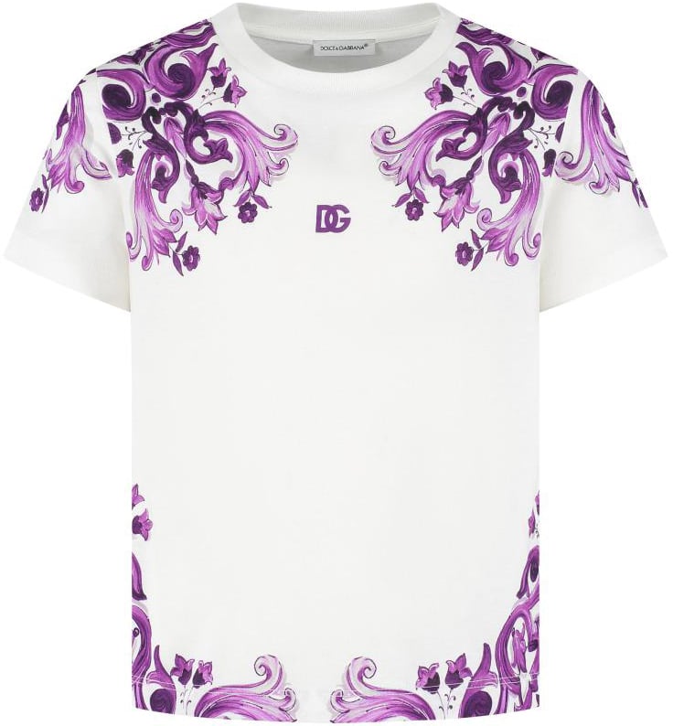 Dolce & Gabbana T-shirt Paars
