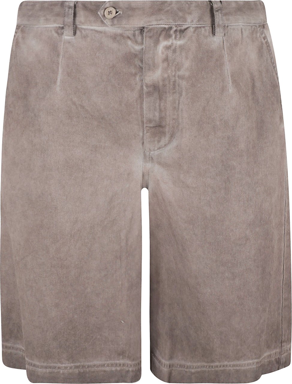 Dolce & Gabbana Tailored Cotton Shorts Grijs