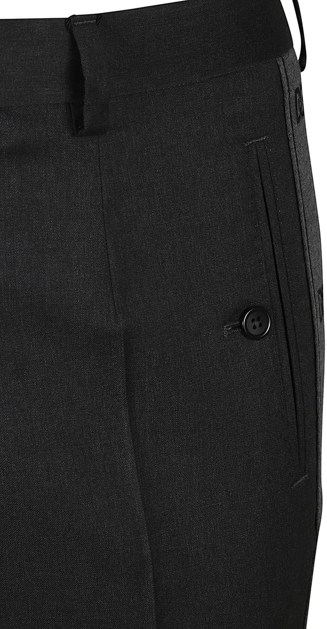 Dolce & Gabbana Tailored Black Trousers Zwart