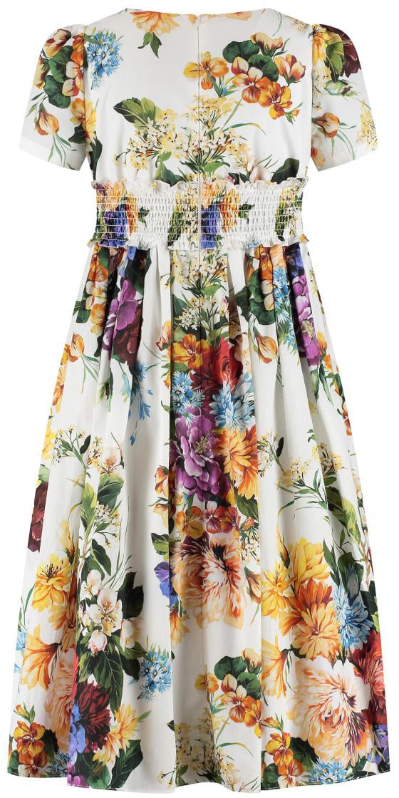 Dolce & Gabbana Short Sleeves Dress Wit