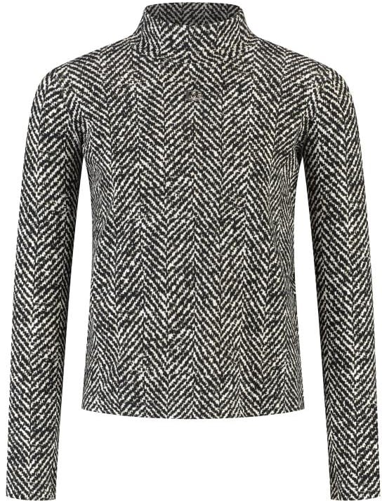 Dolce & Gabbana L/s Mock Turtleneck Zwart