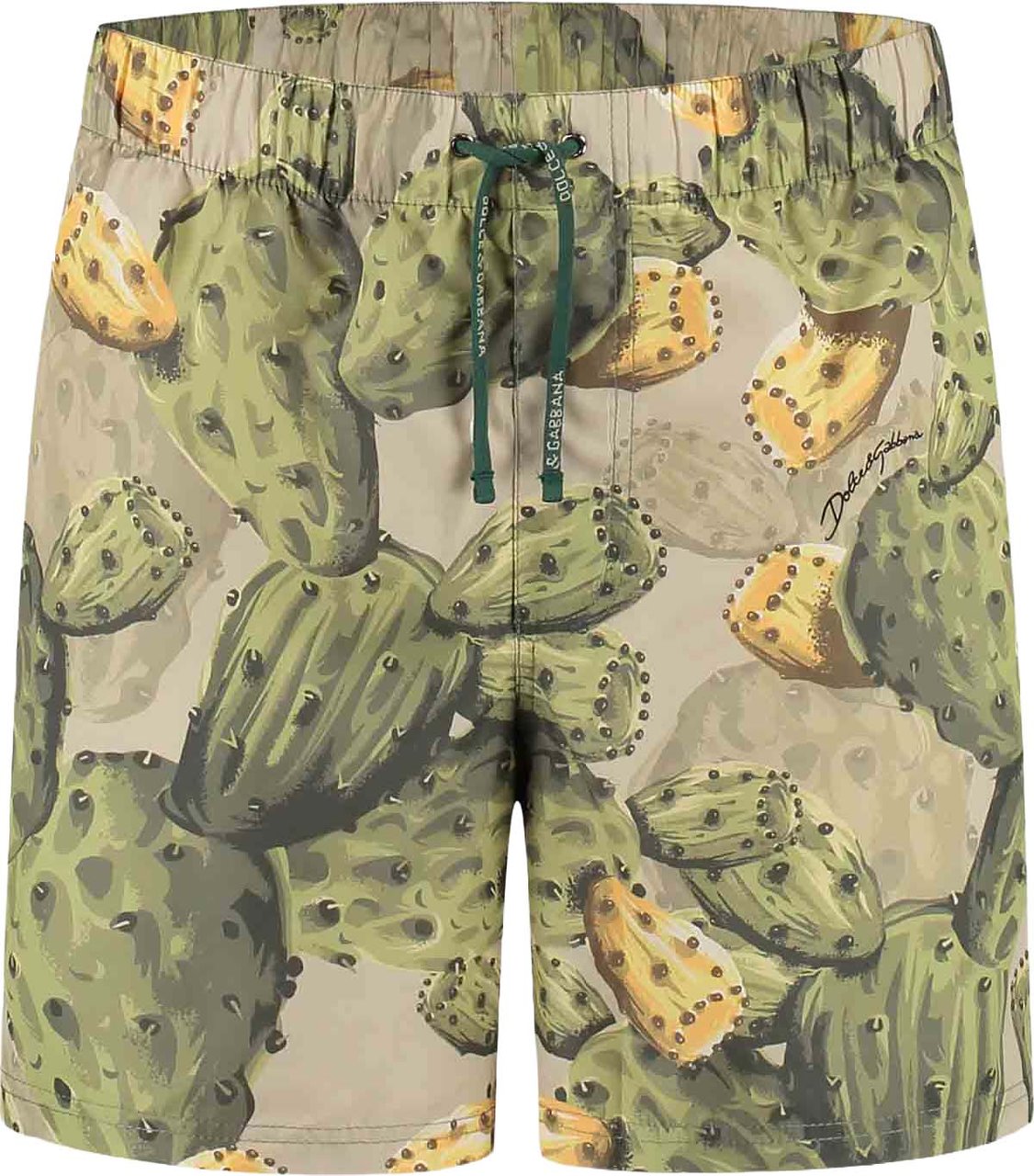Dolce & Gabbana Mid Length Boxer Groen