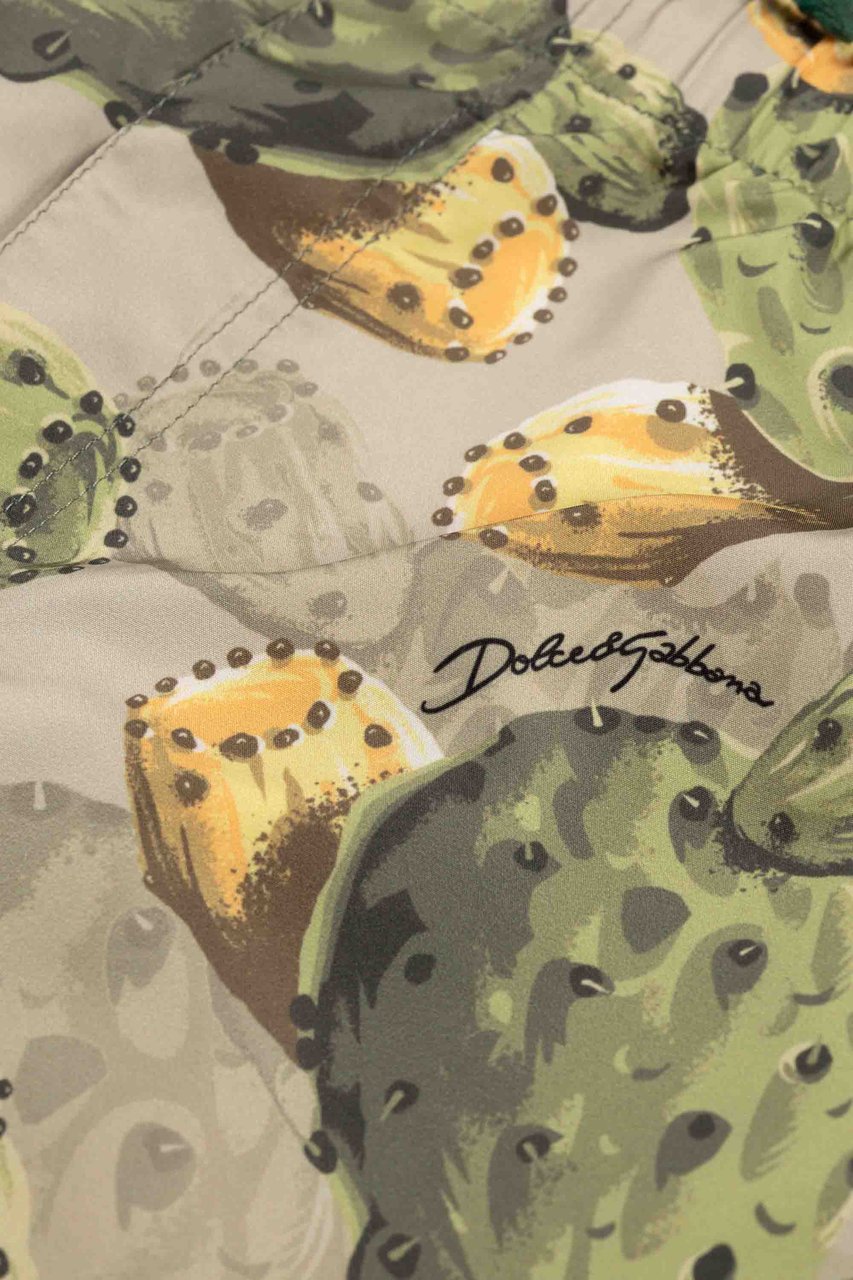 Dolce & Gabbana Mid Length Boxer Groen