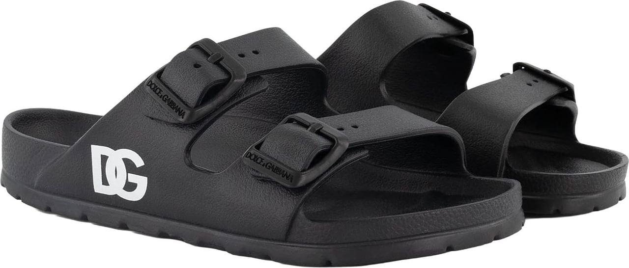 Dolce & Gabbana Slides Zwart
