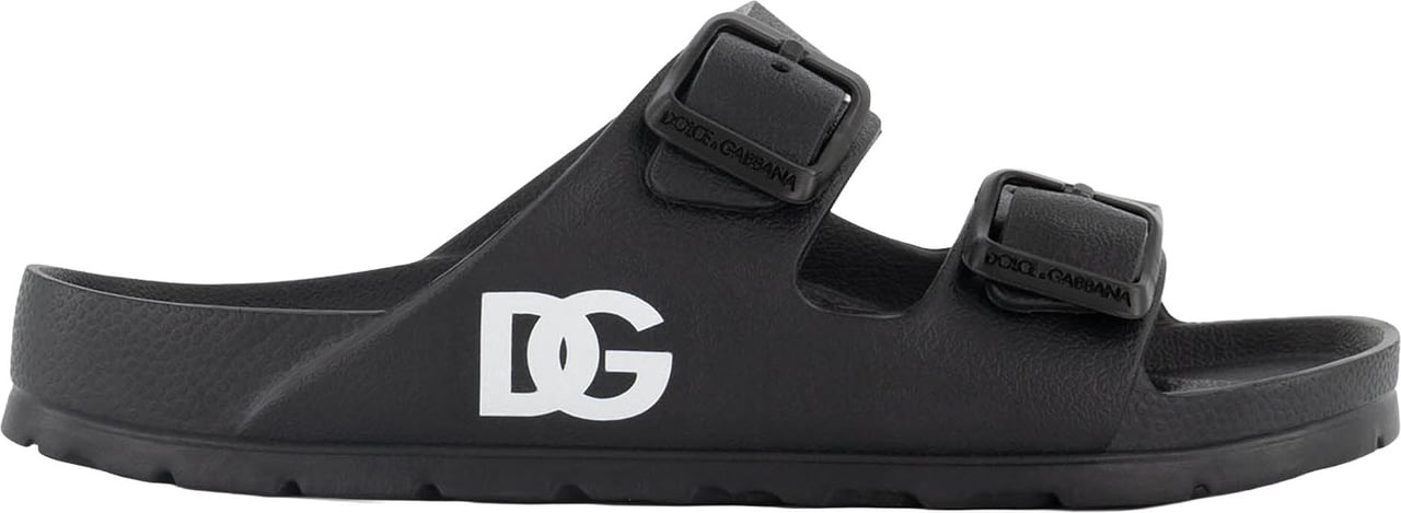 Dolce & Gabbana Slides Zwart