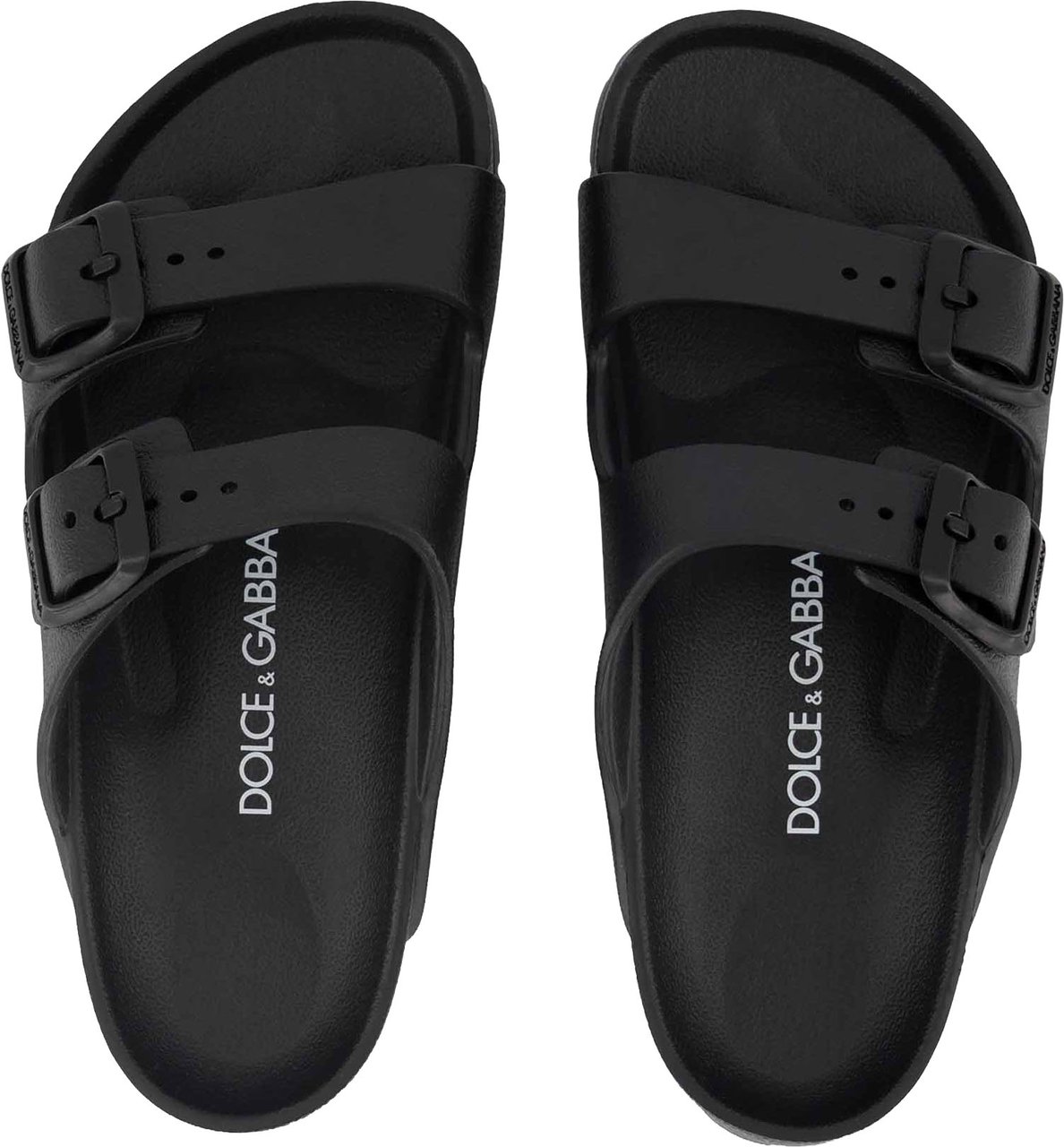 Dolce & Gabbana Slides Zwart