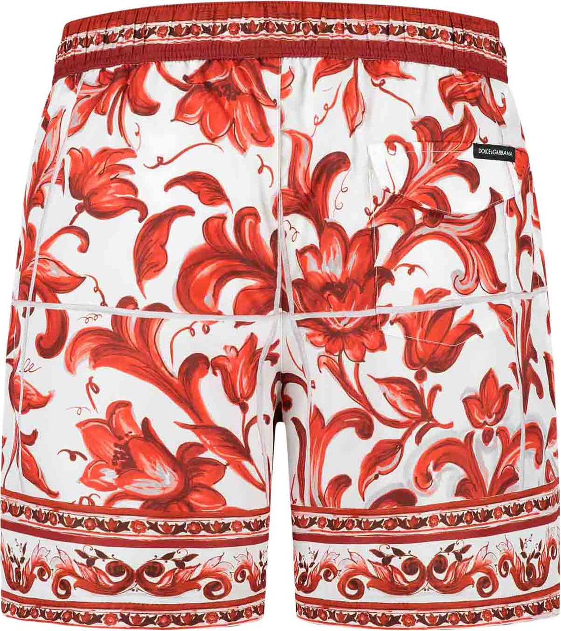 Dolce & Gabbana Mid Length Boxer Rood