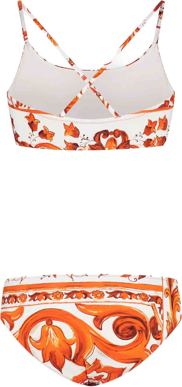 Dolce & Gabbana Top Bikini Oranje