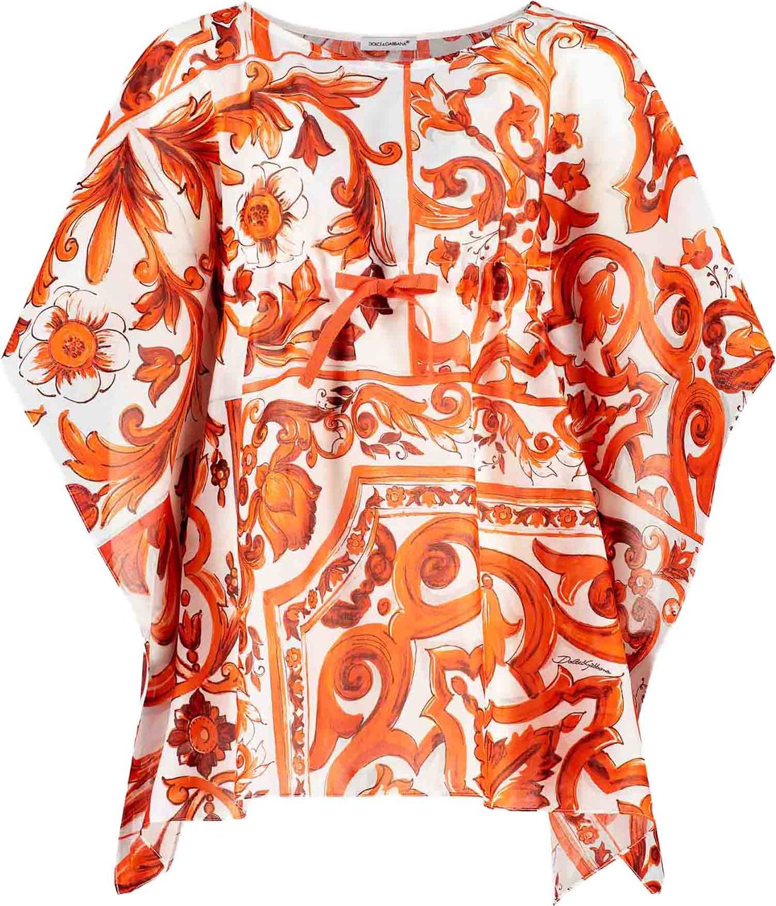 Dolce & Gabbana Short Caftan Rood