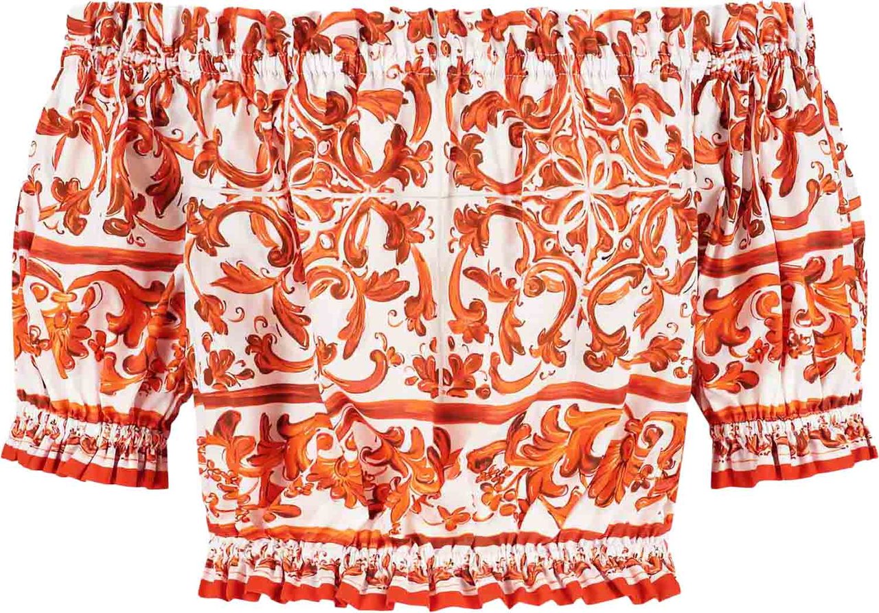 Dolce & Gabbana Top Oranje