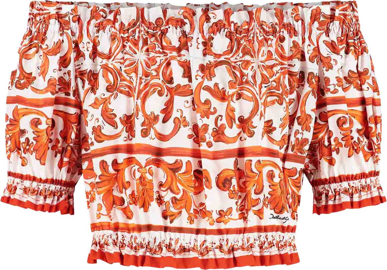 Dolce & Gabbana Top Oranje