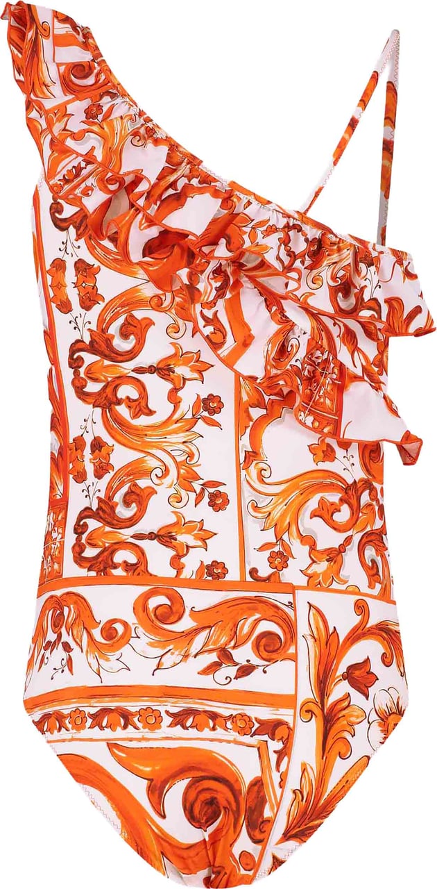 Dolce & Gabbana Swimsuit One Piece Oranje