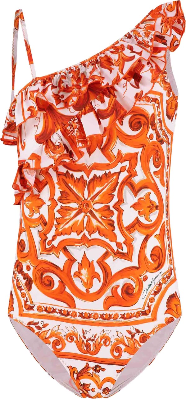 Dolce & Gabbana Swimsuit One Piece Oranje
