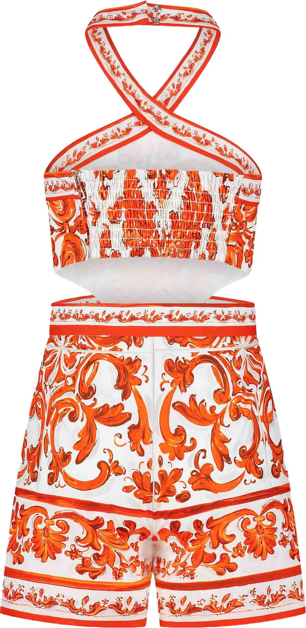 Dolce & Gabbana Sleeveless Dress Oranje