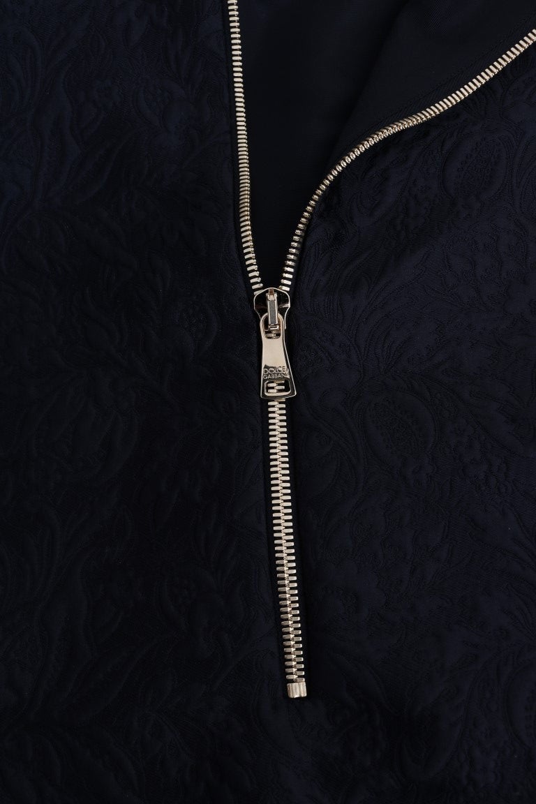 Dolce & Gabbana Black Fairy Tale Crystal Hooded Sweater Zwart