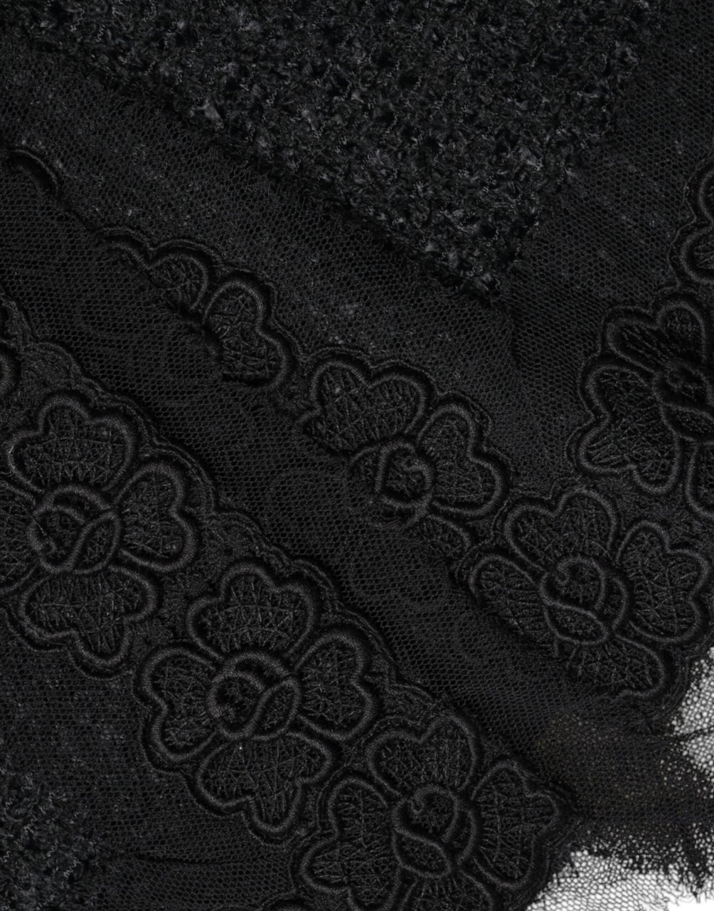 Dolce & Gabbana Black Virgin Wool Pencil Cut Midi Skirt Zwart
