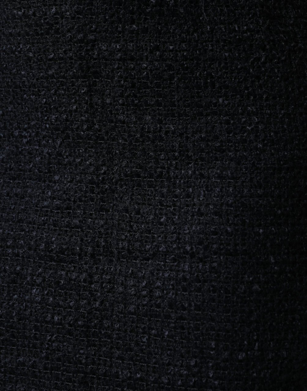 Dolce & Gabbana Black Virgin Wool Pencil Cut Midi Skirt Zwart