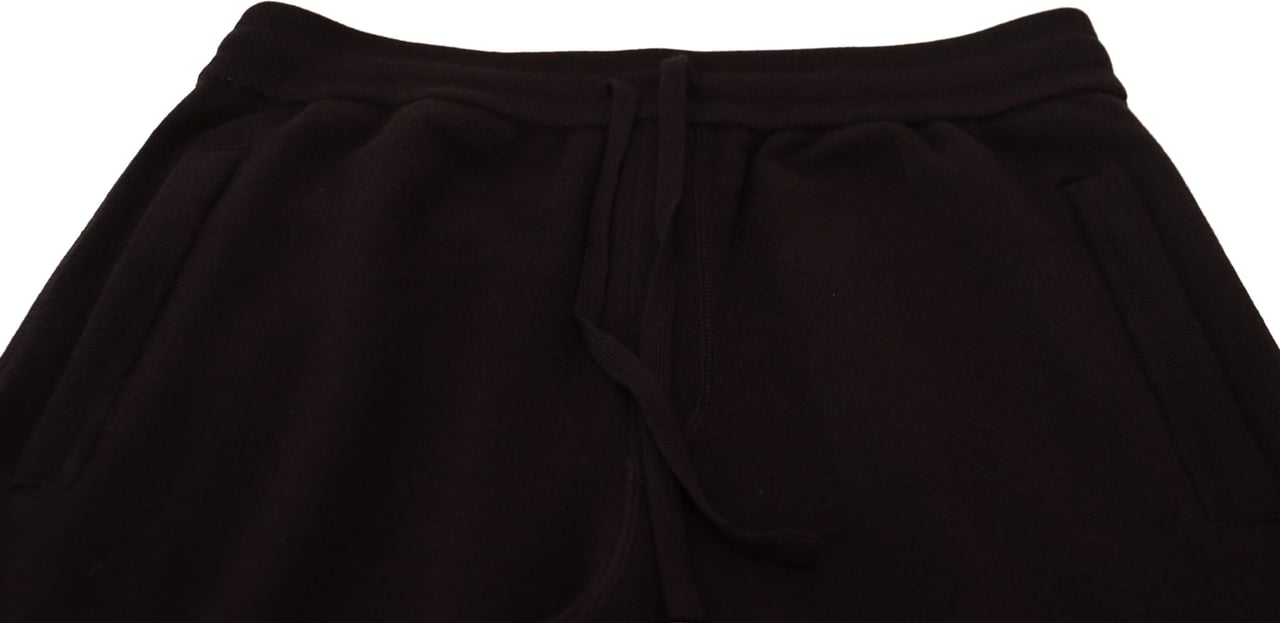 Dolce & Gabbana Brown Cashmere Trousers Bottoms Drawstring Pants Bruin