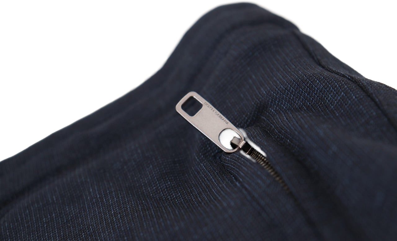 Dolce & Gabbana Blue Mens Sport Cotton Sweatpants Pants Blauw