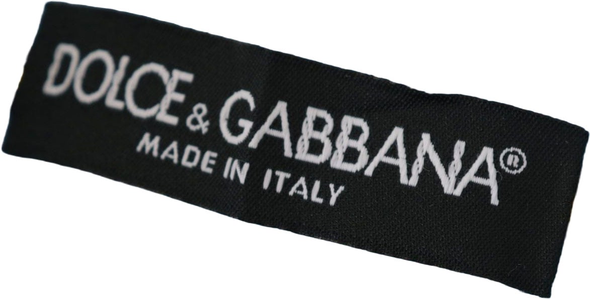 Dolce & Gabbana Multicolor Striped High Waist Cotton Pants Divers