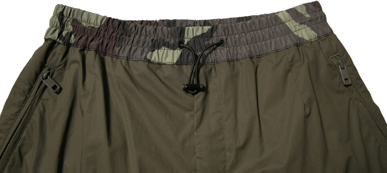 Dolce & Gabbana Multicolor Camouflage Jogger Cargo Pants Divers