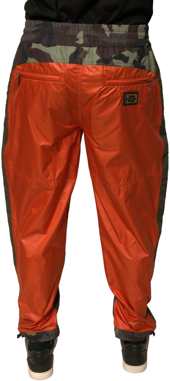 Dolce & Gabbana Multicolor Camouflage Jogger Cargo Pants Divers