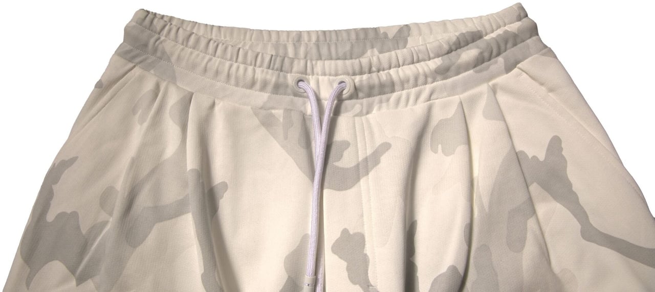 Dolce & Gabbana White Camouflage Cargo Jogger Pants Wit