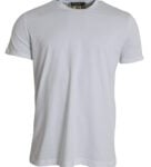 Dolce & Gabbana White Cotton Roundneck Short Sleeve T-shirt Wit