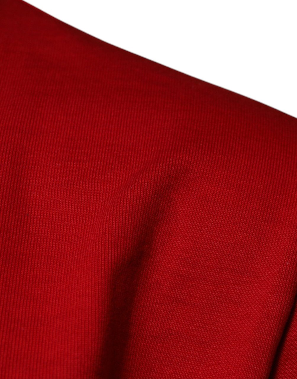 Dolce & Gabbana Red DG Eye Cotton Crew Neck T-shirt Rood