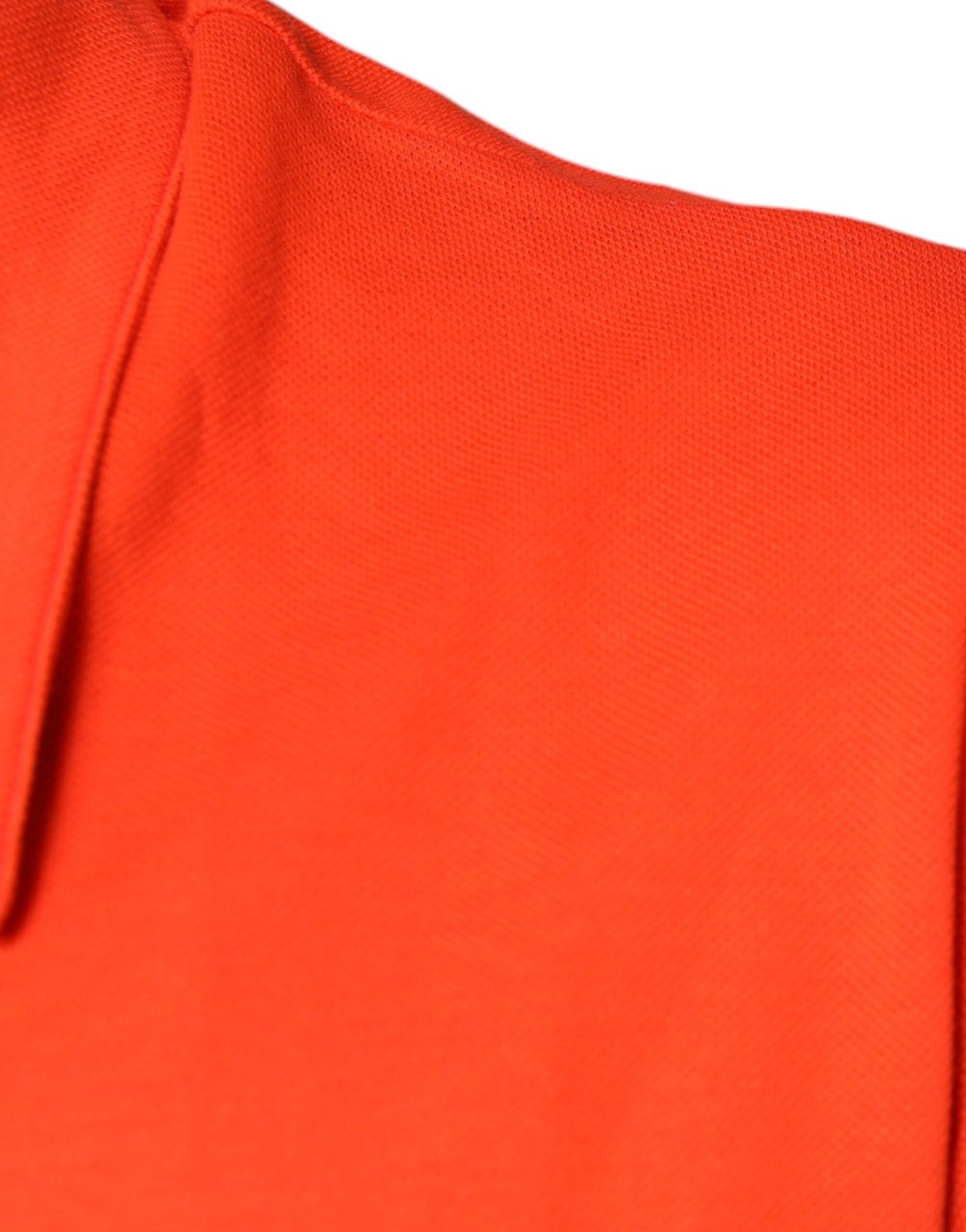 Dolce & Gabbana Orange Cotton Button Down Casual Polo Shirt Oranje