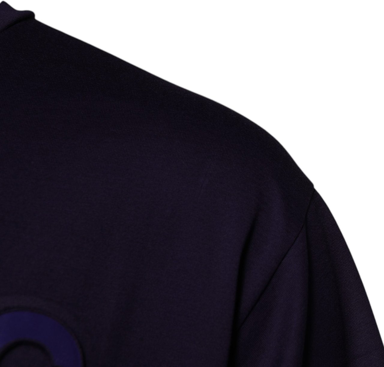 Dolce & Gabbana Navy Blue DG Logo Cotton Crew Neck T-shirt Divers