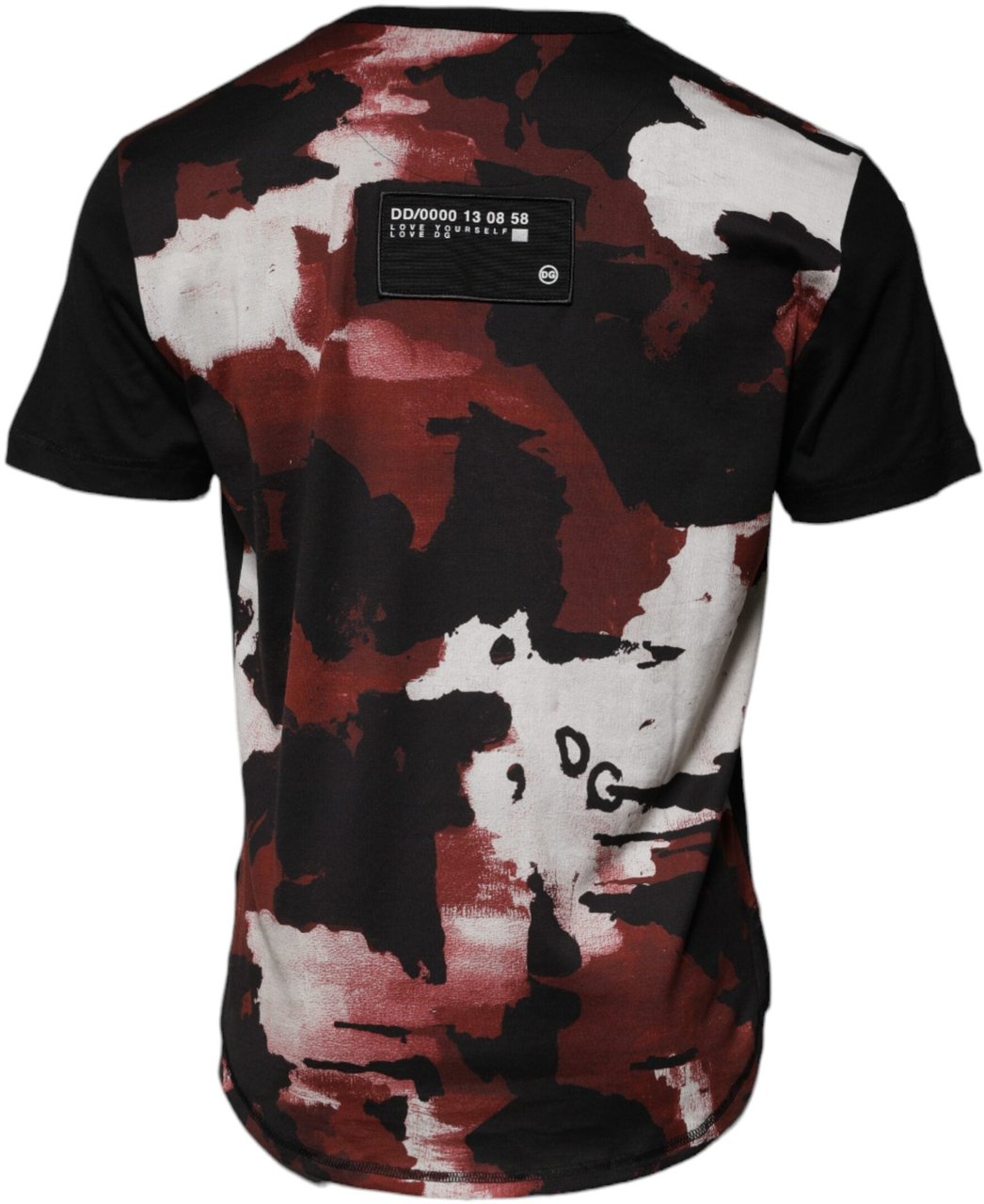 Dolce & Gabbana Multicolor Camouflage Crew Neck T-shirt Divers