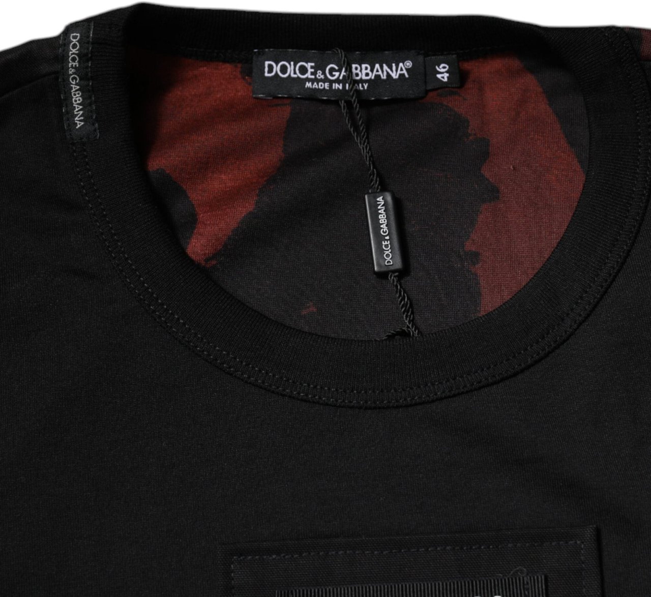 Dolce & Gabbana Multicolor Camouflage Crew Neck T-shirt Divers