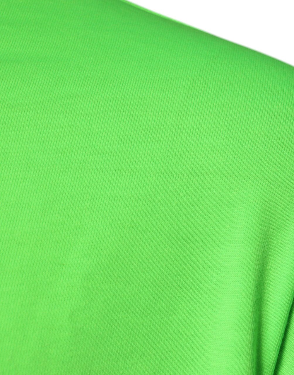Dolce & Gabbana Green DG Logo Cotton Crew Neck T-shirt Groen