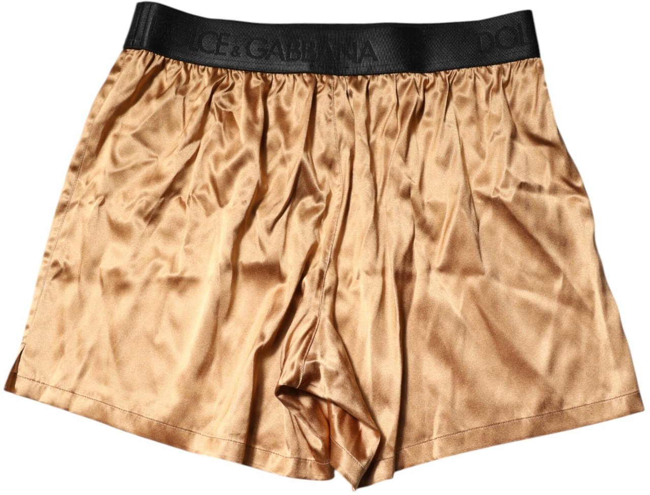 Dolce & Gabbana Beige Men Regular Boxer Eye Mask Set Underwear Beige