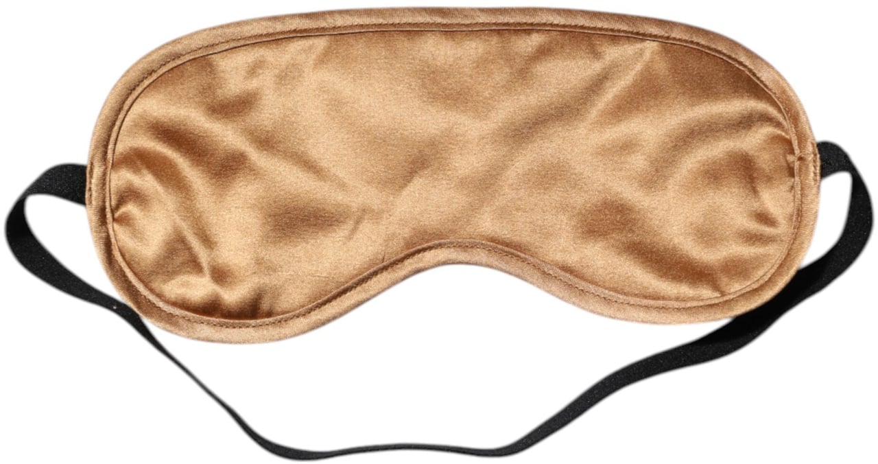 Dolce & Gabbana Beige Men Regular Boxer Eye Mask Set Underwear Beige