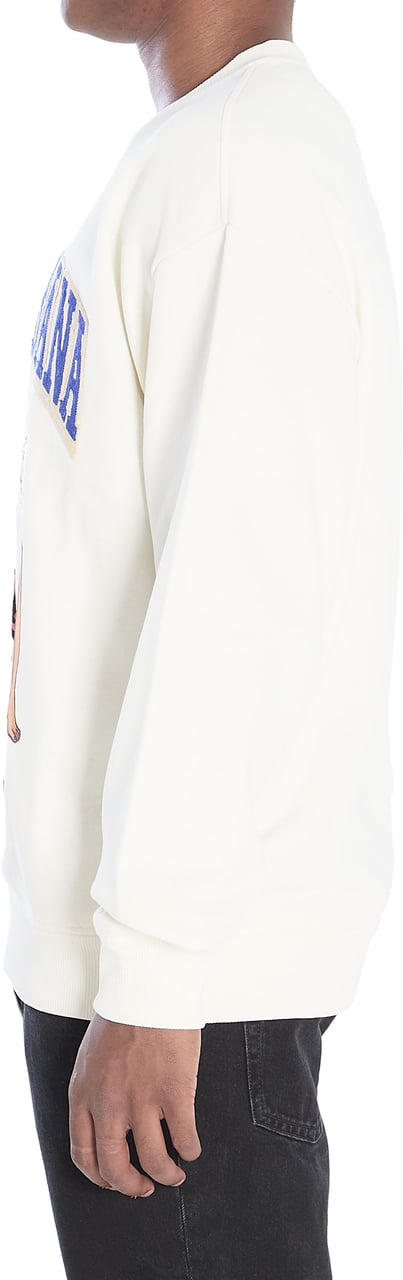 Dolce & Gabbana Sweatshirt with Pin-up print Beige