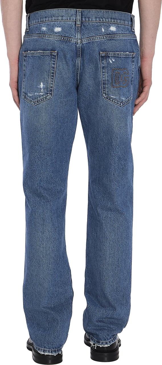 Dolce & Gabbana Classic Straight jeans Lichtblauw